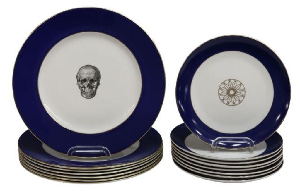 15) MELODY ROSE SKULL PLATES &