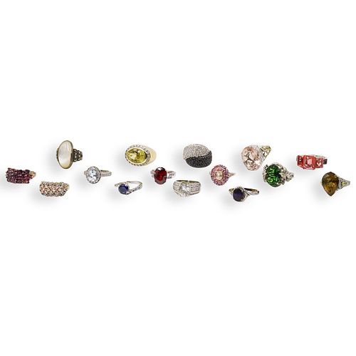 (15 PC) ASSORTMENT OF STERLING
