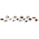 (15 PC) ASSORTMENT OF STERLING