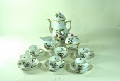 15 PC. HEREND 'ROTHSCHILD BIRD