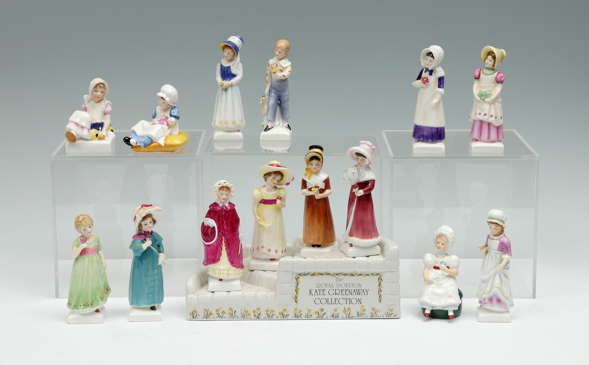 15 PC KATE GREENAWAY ROYAL