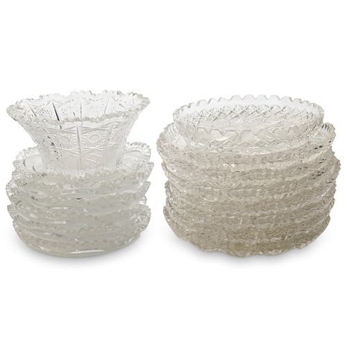 (15 PC) SET OF CRYSTAL