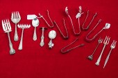 15 PC. STERLING SUGAR TONGS, F