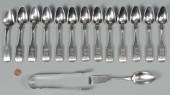 15 PCS BEACH TN COIN SILVER IN