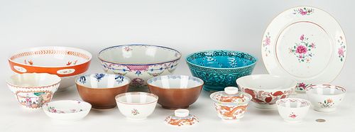 15 PCS. CHINESE EXPORT PORCELAIN