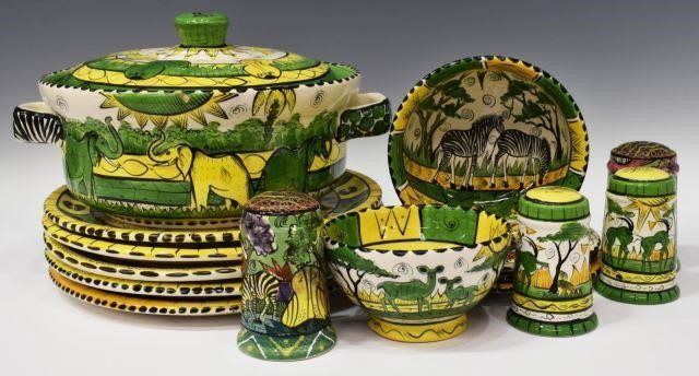(15) PENZO ZIMBABWE HAND-PAINTED