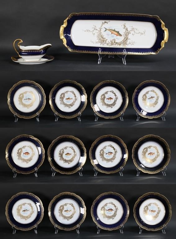 15 PIECE DELINIERES LIMOGES
