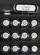 15 PIECE DELINIERES LIMOGES PO