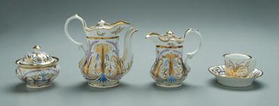 15 piece porcelain tea service,