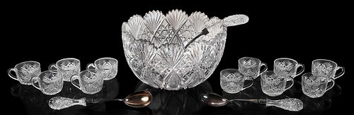 15 PIECES AMERICAN BRILLIANT PERIOD