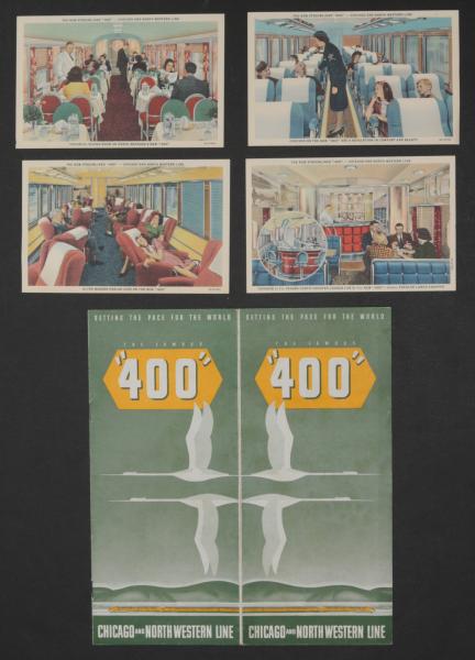 15 PIECES OF CHICAGO NORTHWESTERN