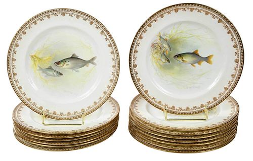 15 ROYAL DOULTON PORCELAIN FISH