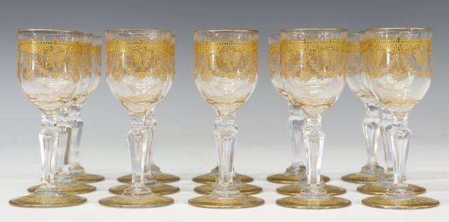 (15) SCARCE SAINT LOUIS CRYSTAL