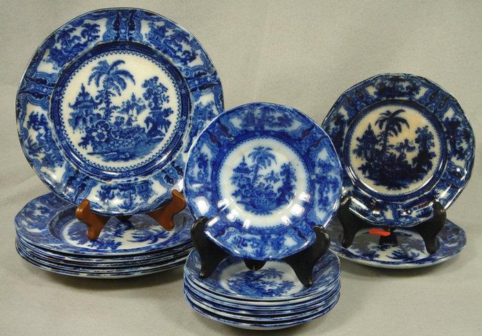 15 Staffordshire Kyber pattern blue