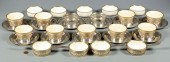 15 STERLING CUP HOLDERS W/ POR