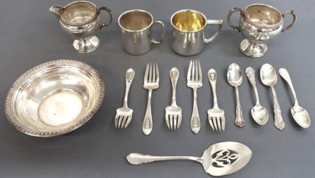 (15) STERLING SILVER SCRAP LOT,
