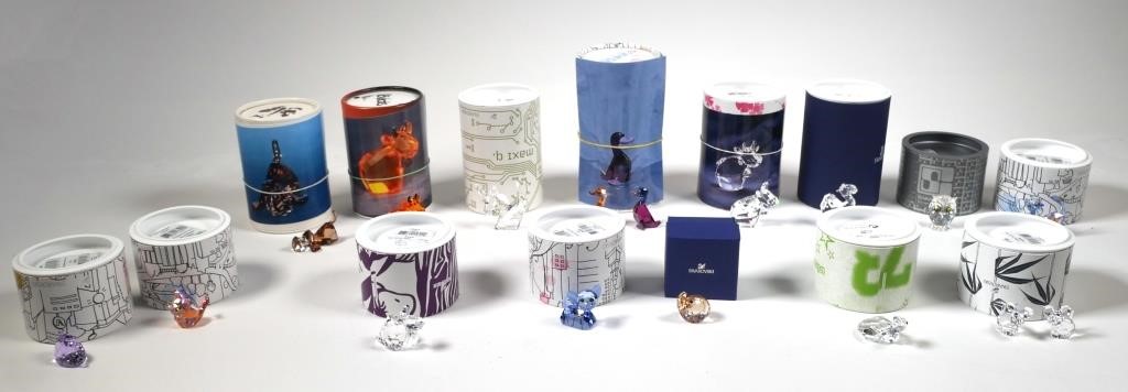 (15) SWAROVSKI CRYSTAL ANIMALSGroup