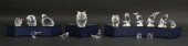 15 SWAROVSKI CRYSTAL BIRD FIGU