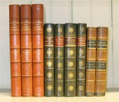 15 vols.  Leather Bindings - L