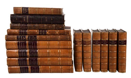 15 VOLUMES LEATHER BOUND