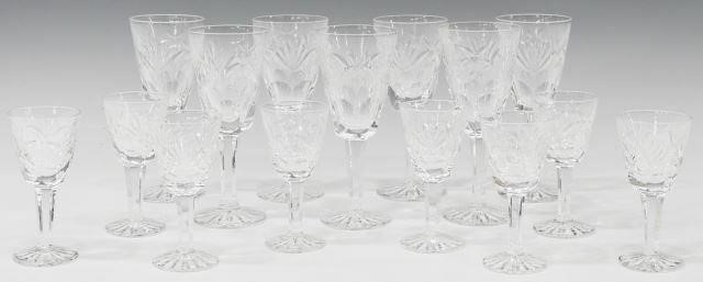 15) WATERFORD 'ASHLING' CUT CRYSTAL