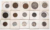 15 WORLD COINS IN 2X2'S WITH S