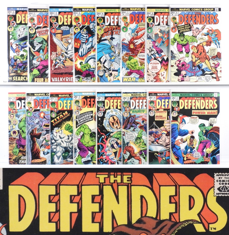 151PC MARVEL COMICS DEFENDERS
