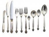 156 PIECE SET OF GEORG JENSEN
