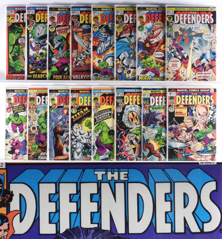 157 MARVEL COMICS DEFENDERS #1-#152