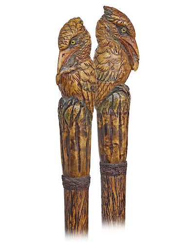 158. KINGFISHER CANE -CA. 1920