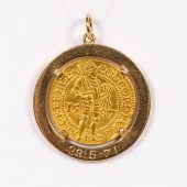1587 DUTCH COIN IN 14K YELLOW