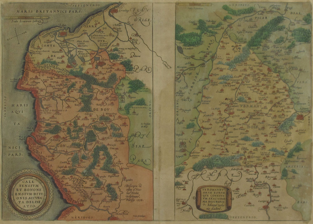 1592 ORTELIUS THEATRUM FRENCH