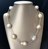 15MM-15.5MM WHITE AND GOLD SOU