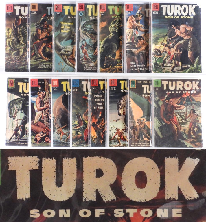15PC DELL TUROK SON OF STONE #5-#25