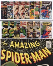 15PC MARVEL COMICS AMAZING SPI