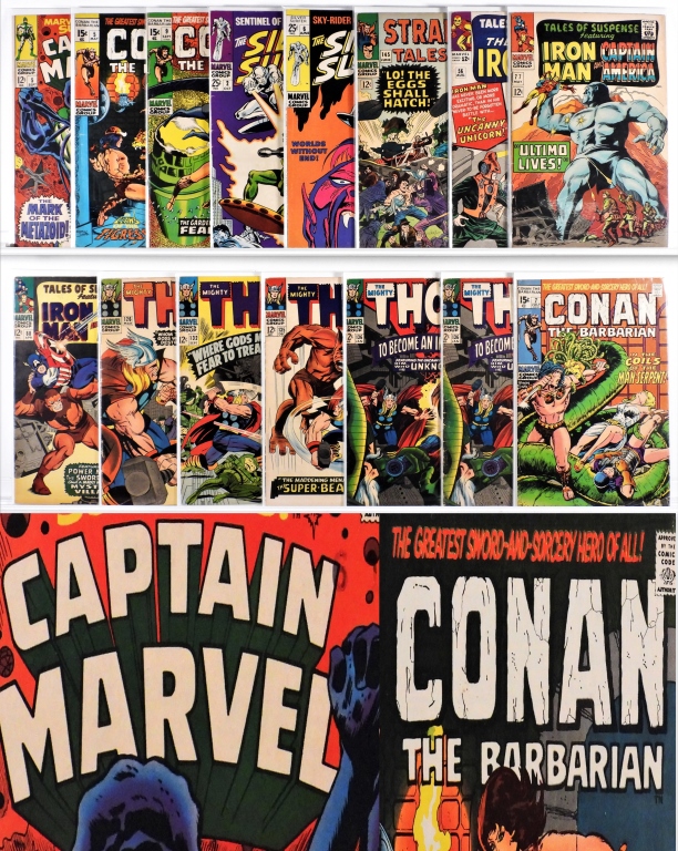 15PC MARVEL COMICS SILVER AGE