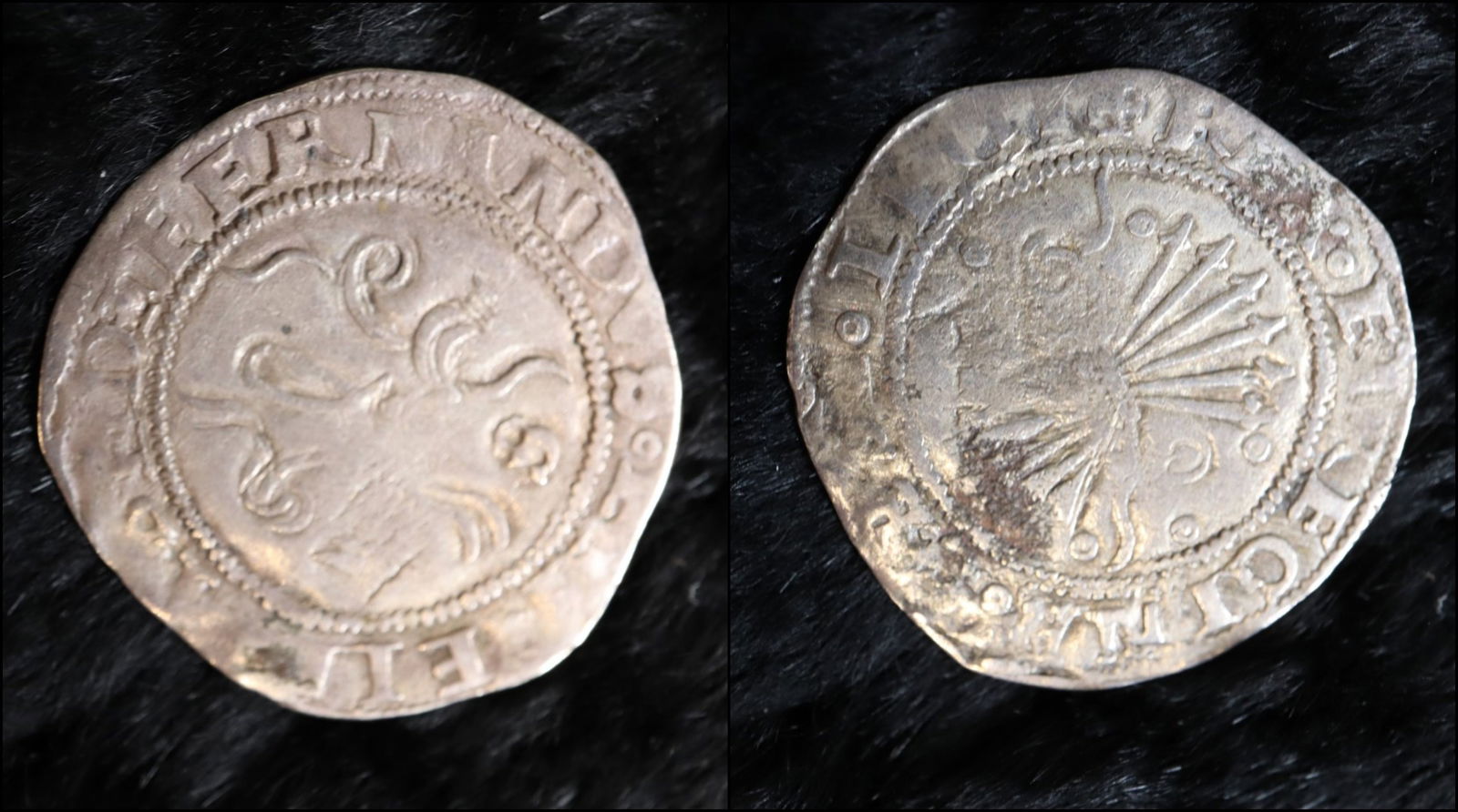 15TH C. FERDINAND & ISABELLA 1/2