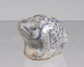 15TH C. VIETNAMESE FROG FORM W