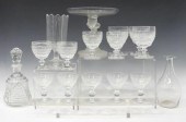 (16) AMERICAN GLASS TABLEWARE,