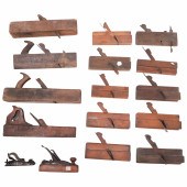 (16) Antique wood hand planes