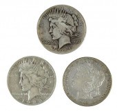 16 BETTER DATE SILVER DOLLARSM