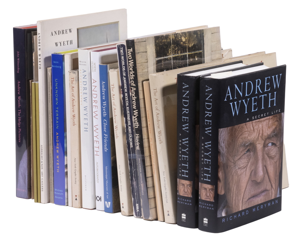(16) BOOKS & (8) CATALOGS ON ANDREW