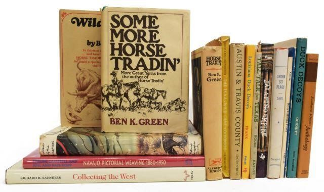 16) BOOKS: NATIVE AMERICAN, TEXAS