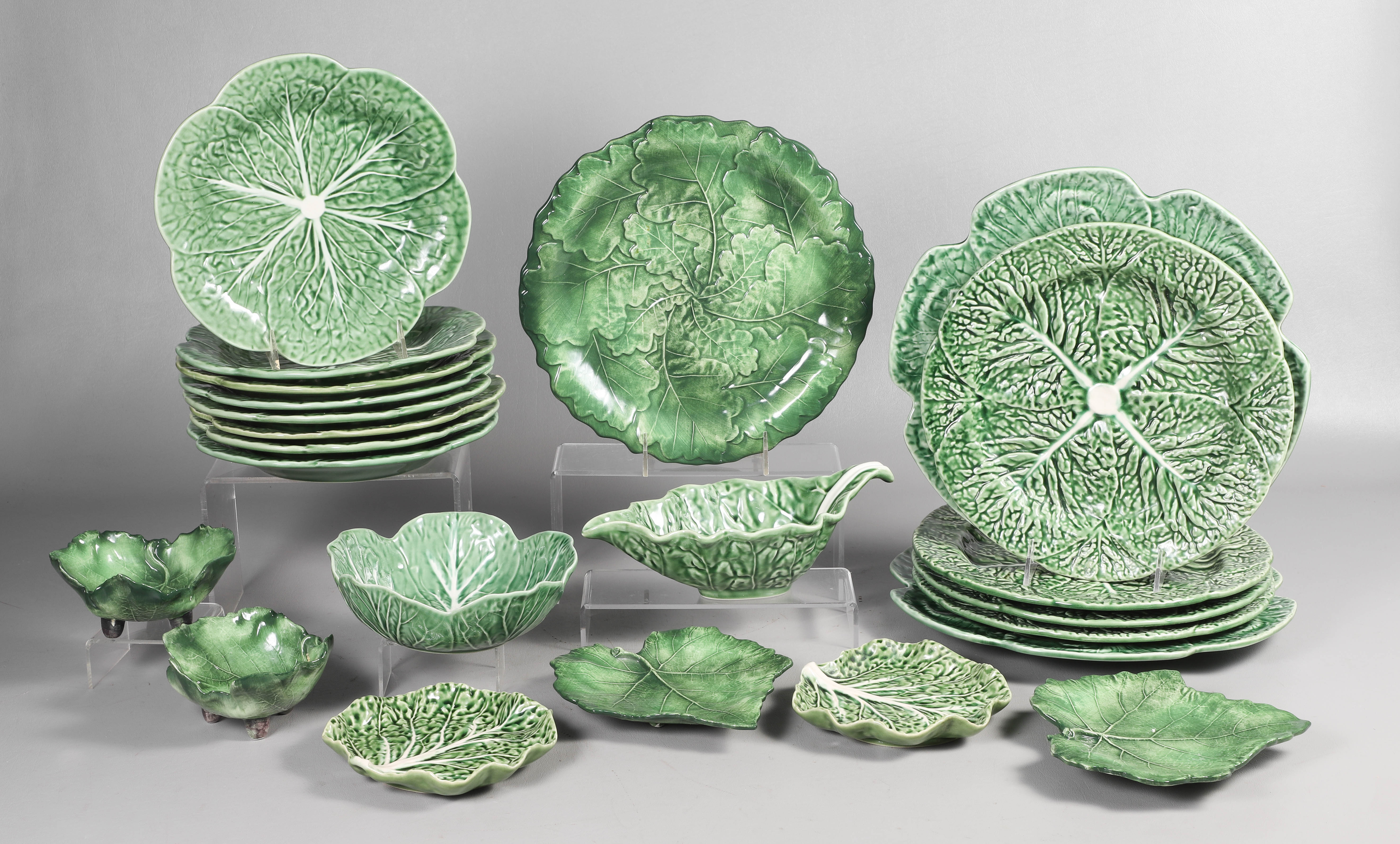 (16) Bordallo Pinheiro cabbage ware