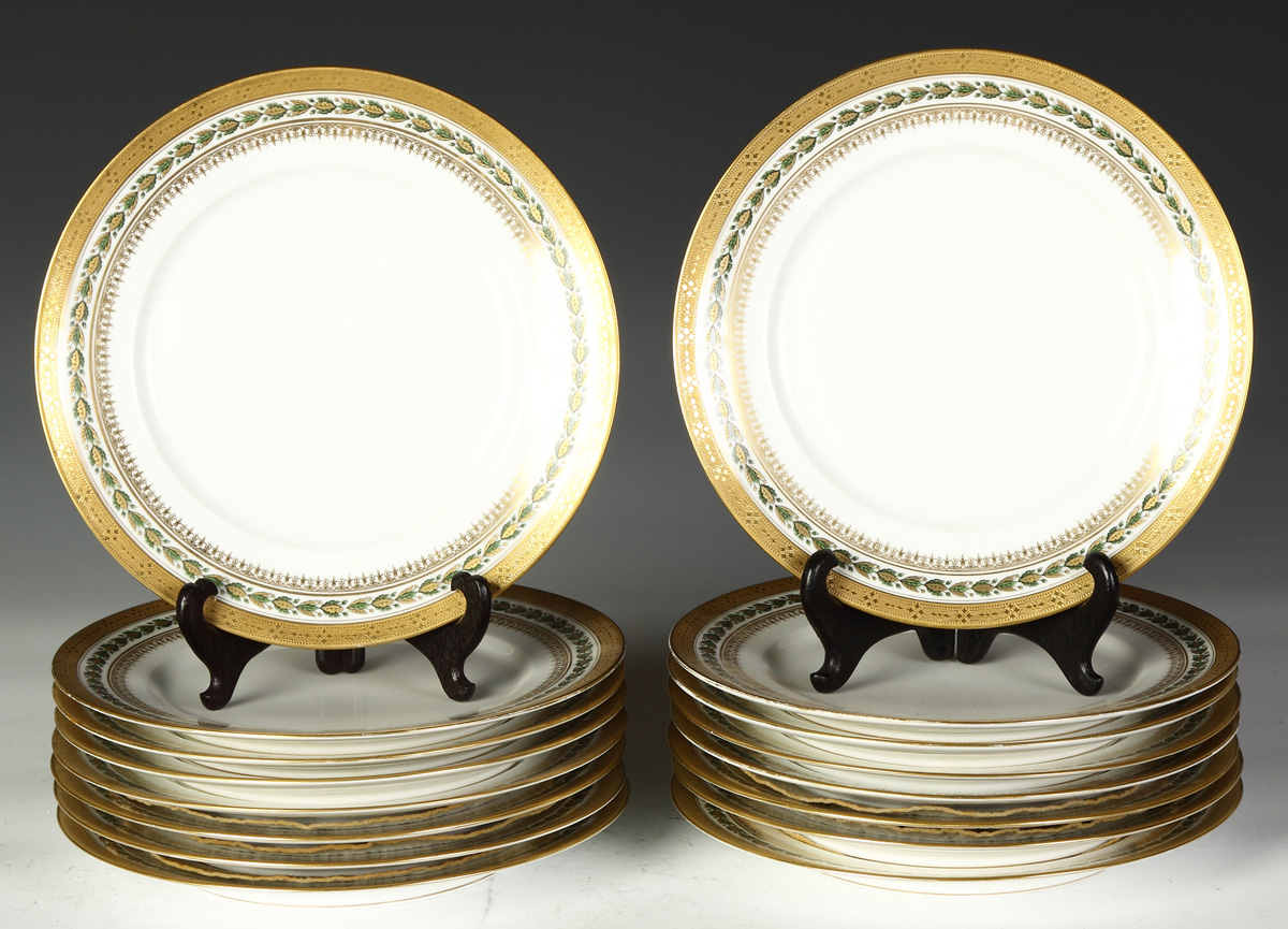 16 - C. Ahrenfeldt Limoge Plates