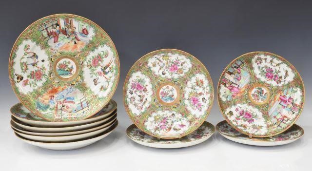 (16) CHINESE ROSE MEDALLION