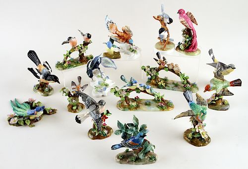 16 CROWN STAFFORDSHIRE PORCELAIN