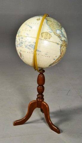 16'' DIAMETER NATL. GEO. GLOBE ON