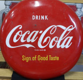 16" DRINK COCA COLA SIGN OF GO