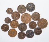 16 EARLY CANADIAN BANK TOKENS